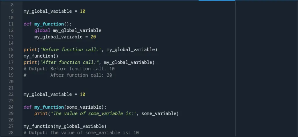 Can Python functions access global variables?